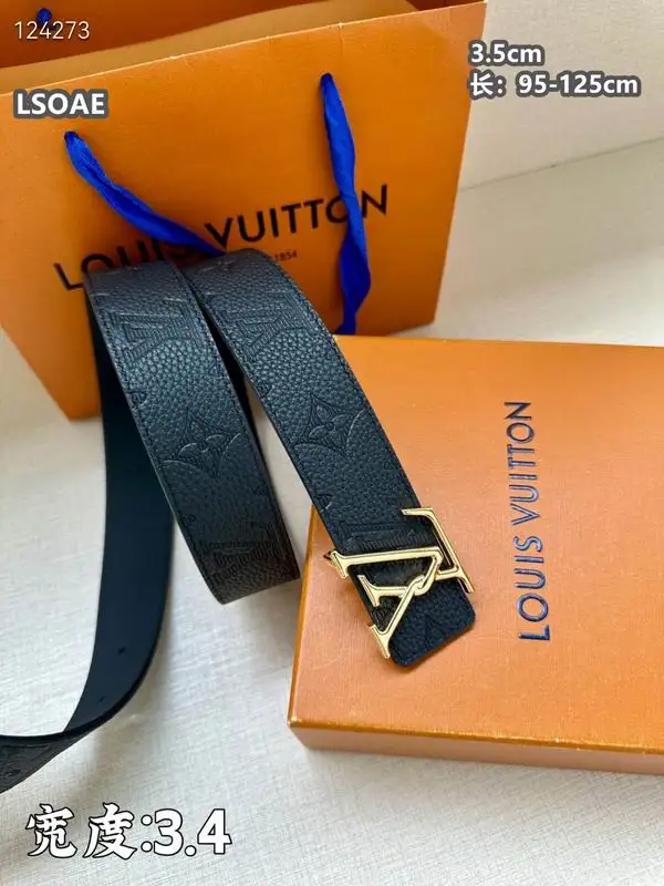 LV belt 35mmX95-125cm 8L09